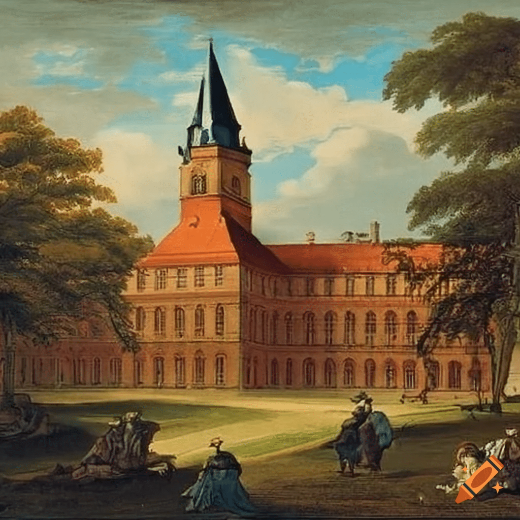 craiyon 013329 late 1700s German university